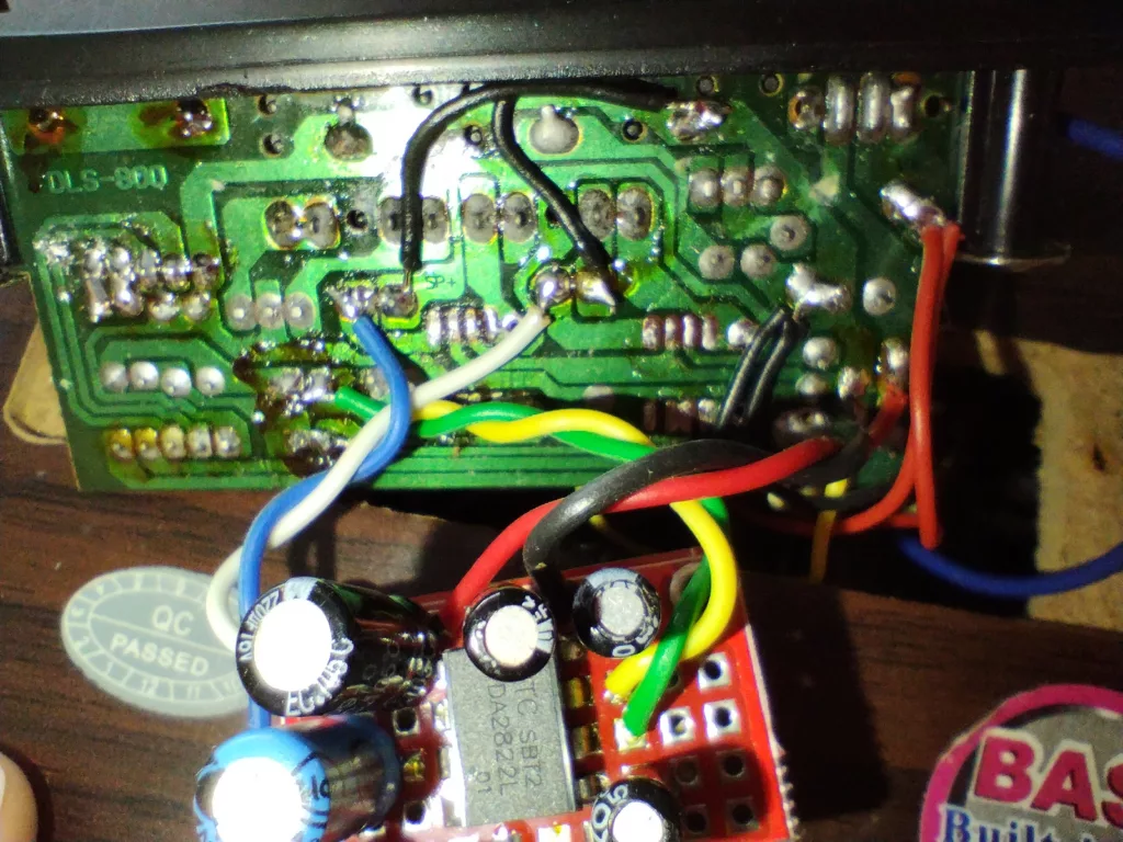 Extension audio amp board - Wiring to the main amp board